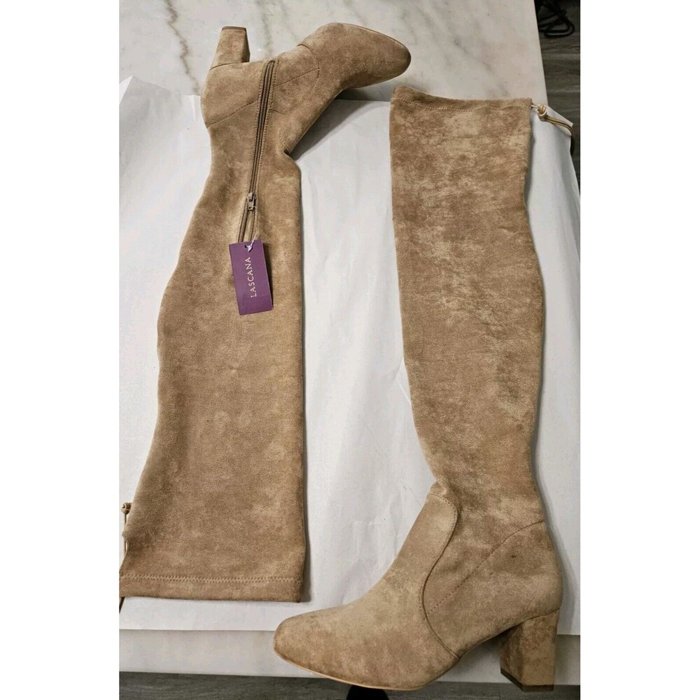 LASCANA Knielang Stiefel Boots, Size 7 - Picture 2 of 7